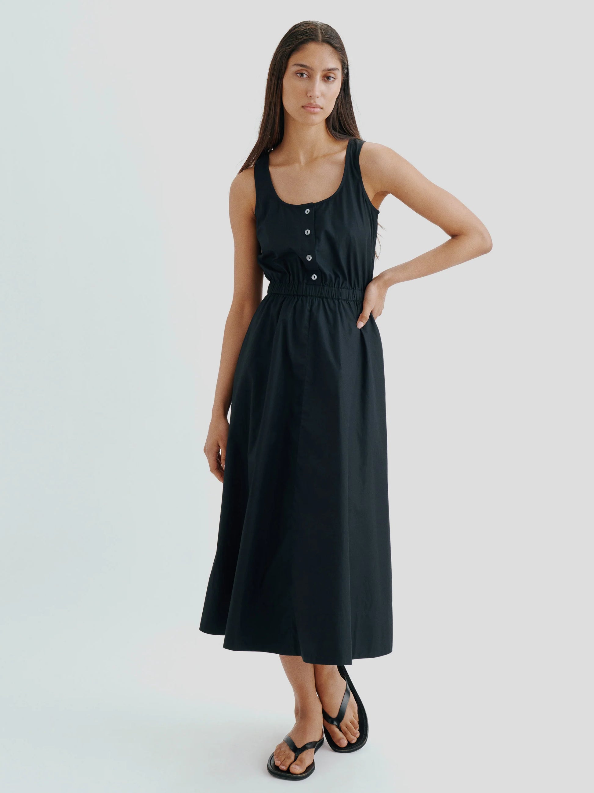 Suzie Kondi Daphne Sleeveless Dress at Romi Boutique