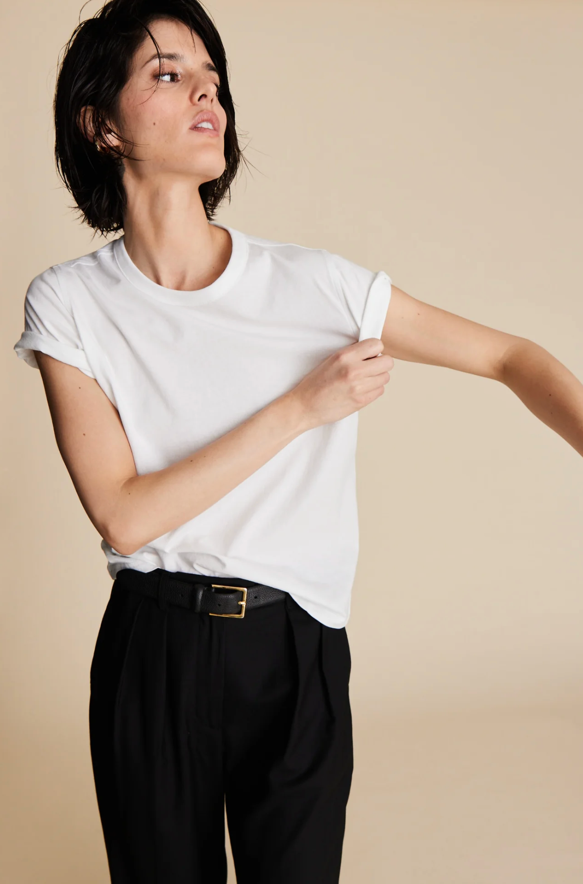 Sold Out NYC THE ICONICALLY SOFT PERFECT TEE at Romi Boutique