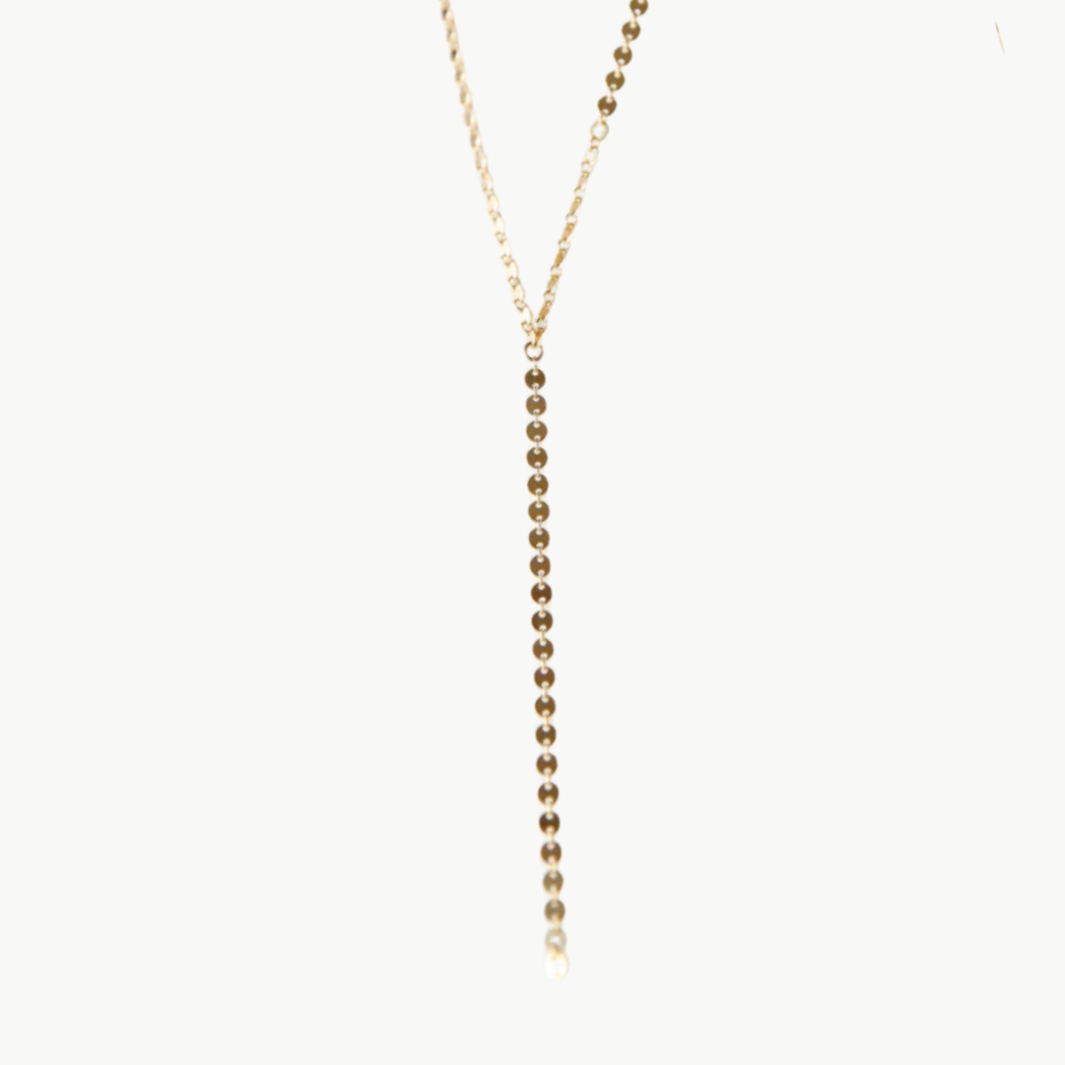 Maya Bauman BARE NECKLACE IN GOLD at Romi Boutique