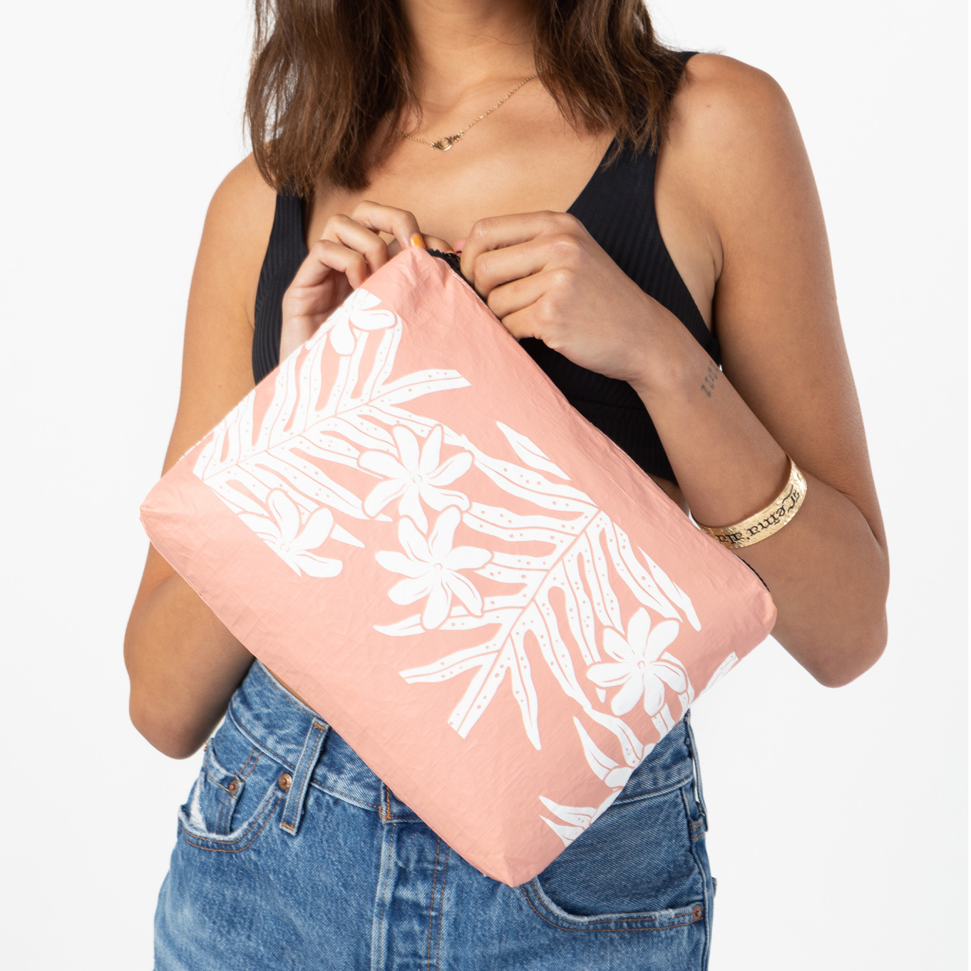 LUAU MID POUCH IN RUST - Romi Boutique