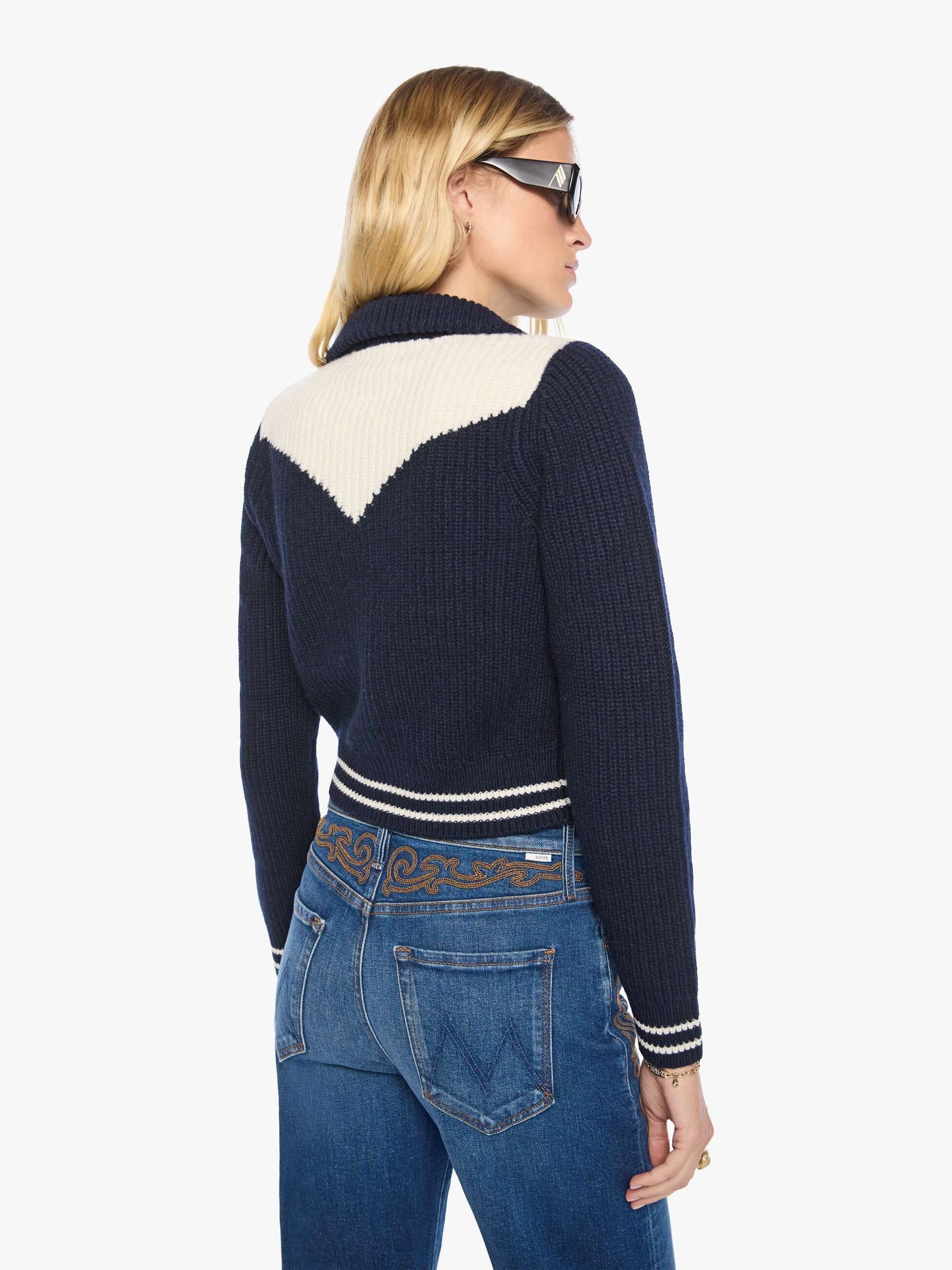 The Baby Raquette Cardigan