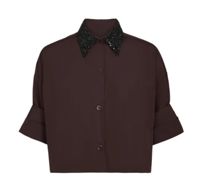 NEXT EX W/ CRYSTAL COLLAR IN AFTER DARK - Romi Boutique