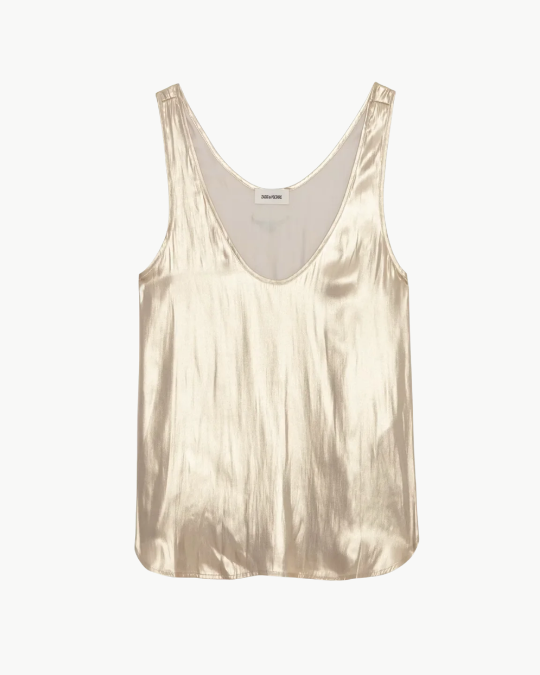 Zadig & Voltaire TARYS SATIN TANK TOP at Romi Boutique
