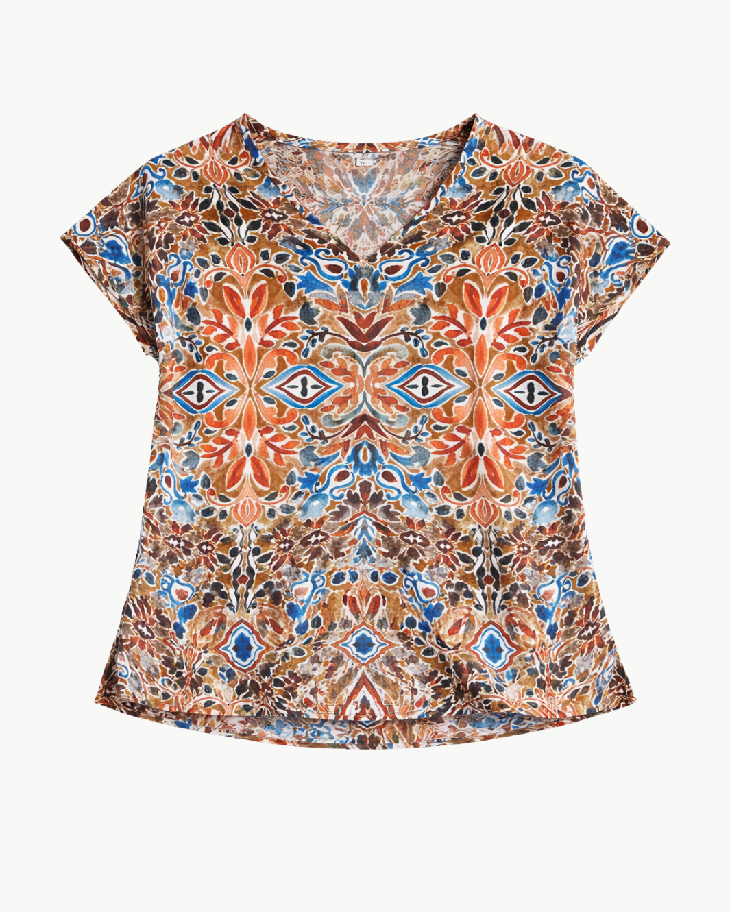 Go Silk GO RAW REVISITED PRINTED PLACE at Romi Boutique