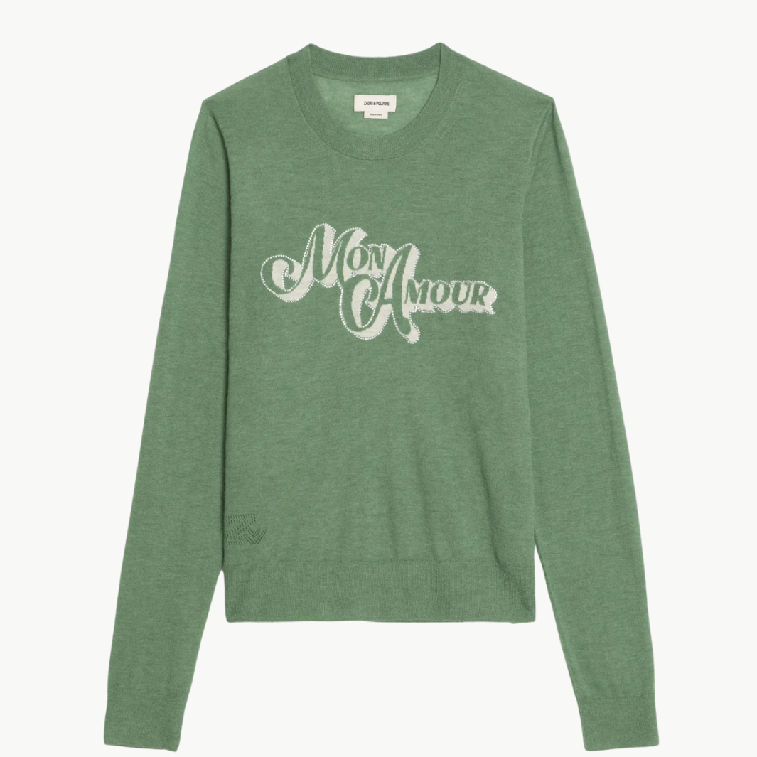 Zadig & Voltaire MISS CASHMERE SWEATER at Romi Boutique