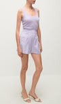 Veronica Beard BIRKE CASHMERE SCOOPNECK TANK at Romi Boutique