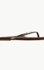 Solei Sea Copa Brown With Lizard Print Sandal at Romi Boutique