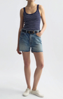 Nili Lotan Wrenely Stripe Sweater Tank at Romi Boutique