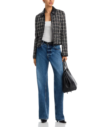 ELOISE BLAZER IN BLACK PLAID