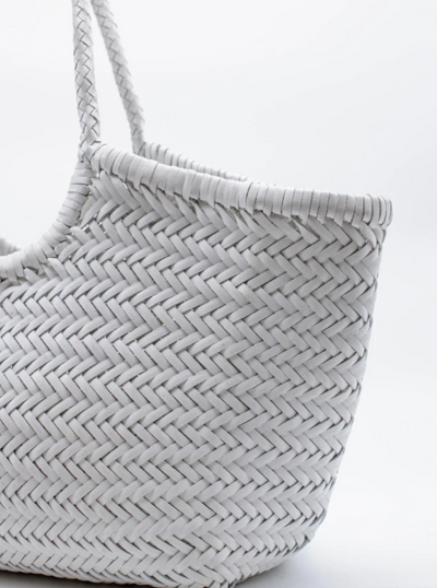 NANTUCKET BASKET BIG IN WHITE
