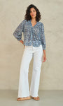 Mabe Esti Print Top at Romi Boutique