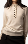 27 Miles Briar Mock Neck Sweater at Romi Boutique