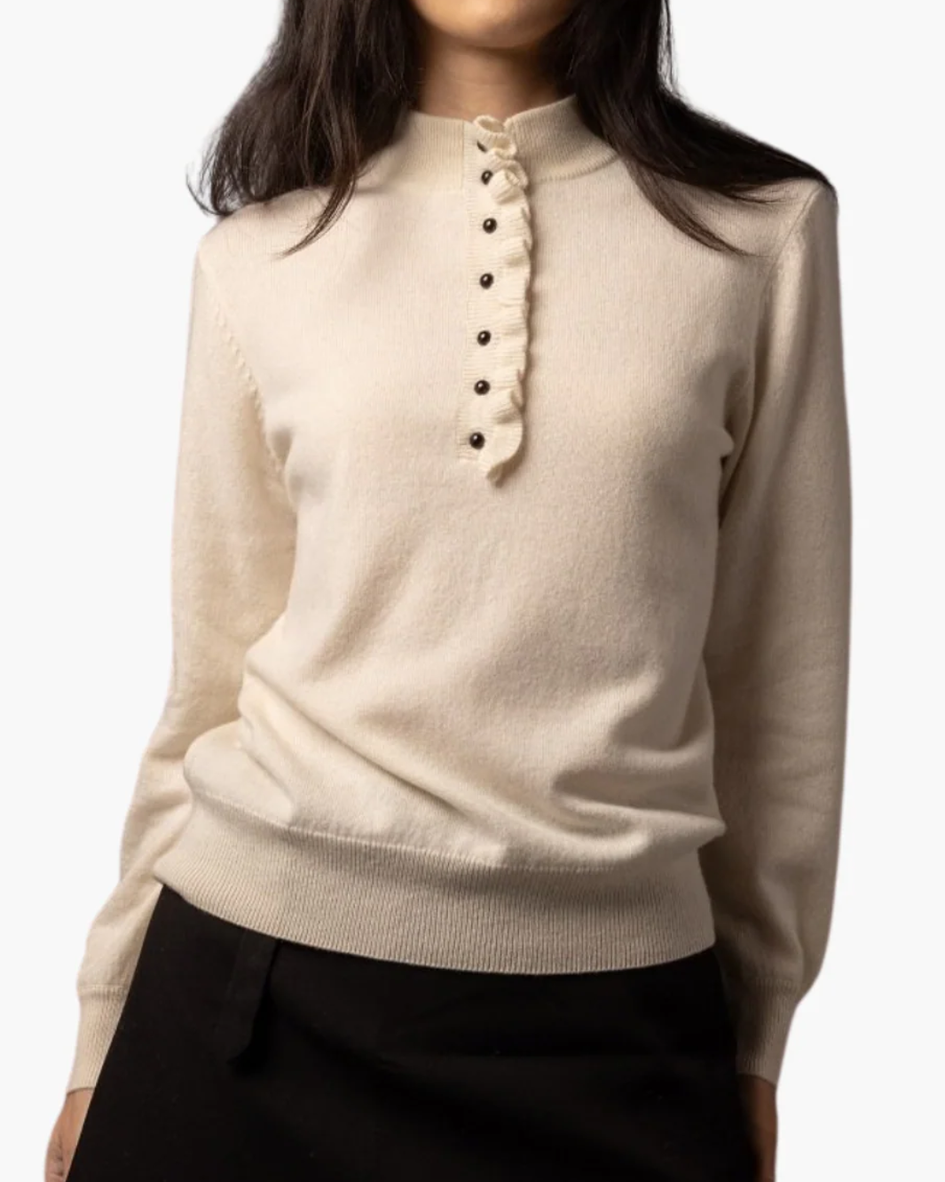 27 Miles Briar Mock Neck Sweater at Romi Boutique