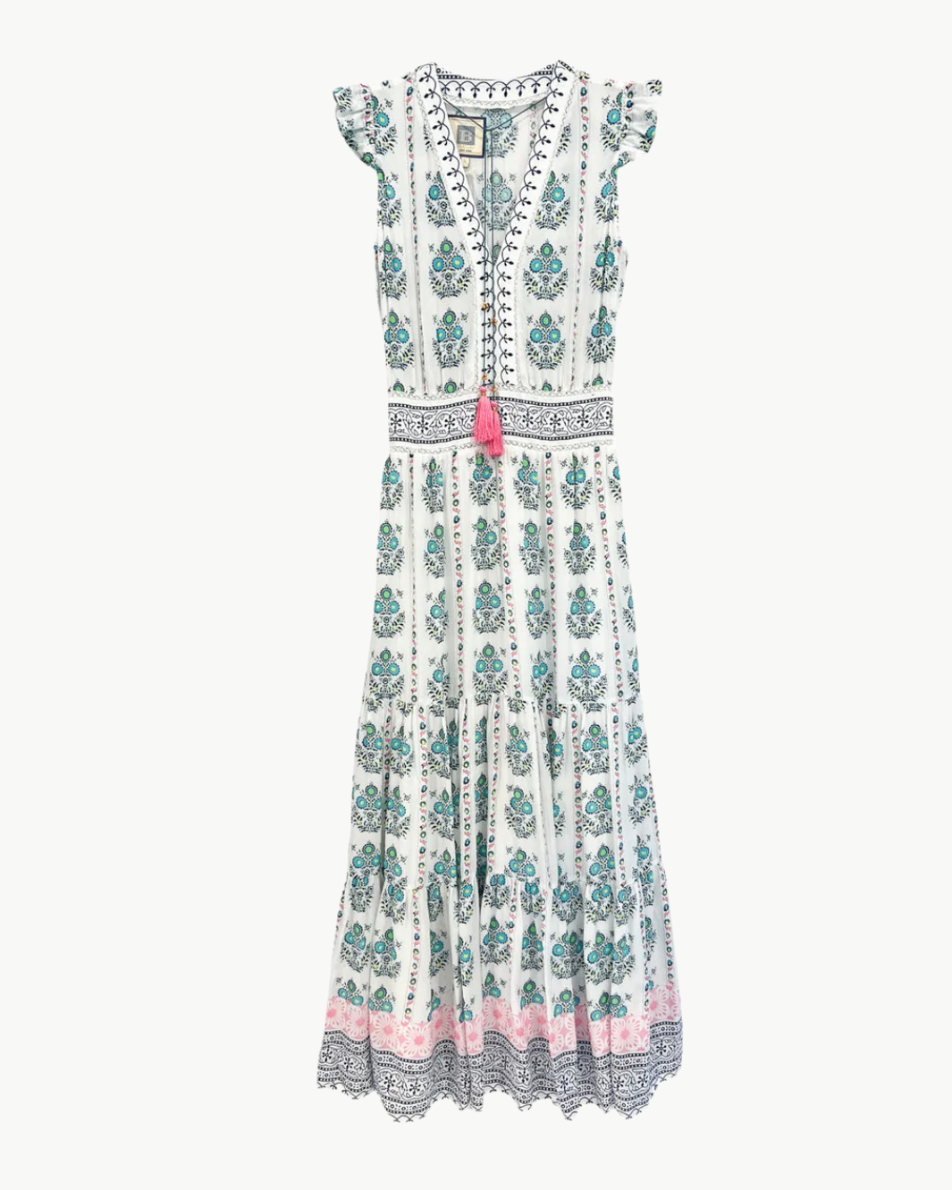 ANNABELLE MAXI IN MULTI COLOR MOTIFS by Bell - Romi Boutique