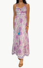 ALEXIS MAXI DRESS IN PINK HEARTS by Bell - Romi Boutique