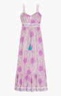ALEXIS MAXI DRESS IN PINK HEARTS by Bell - Romi Boutique