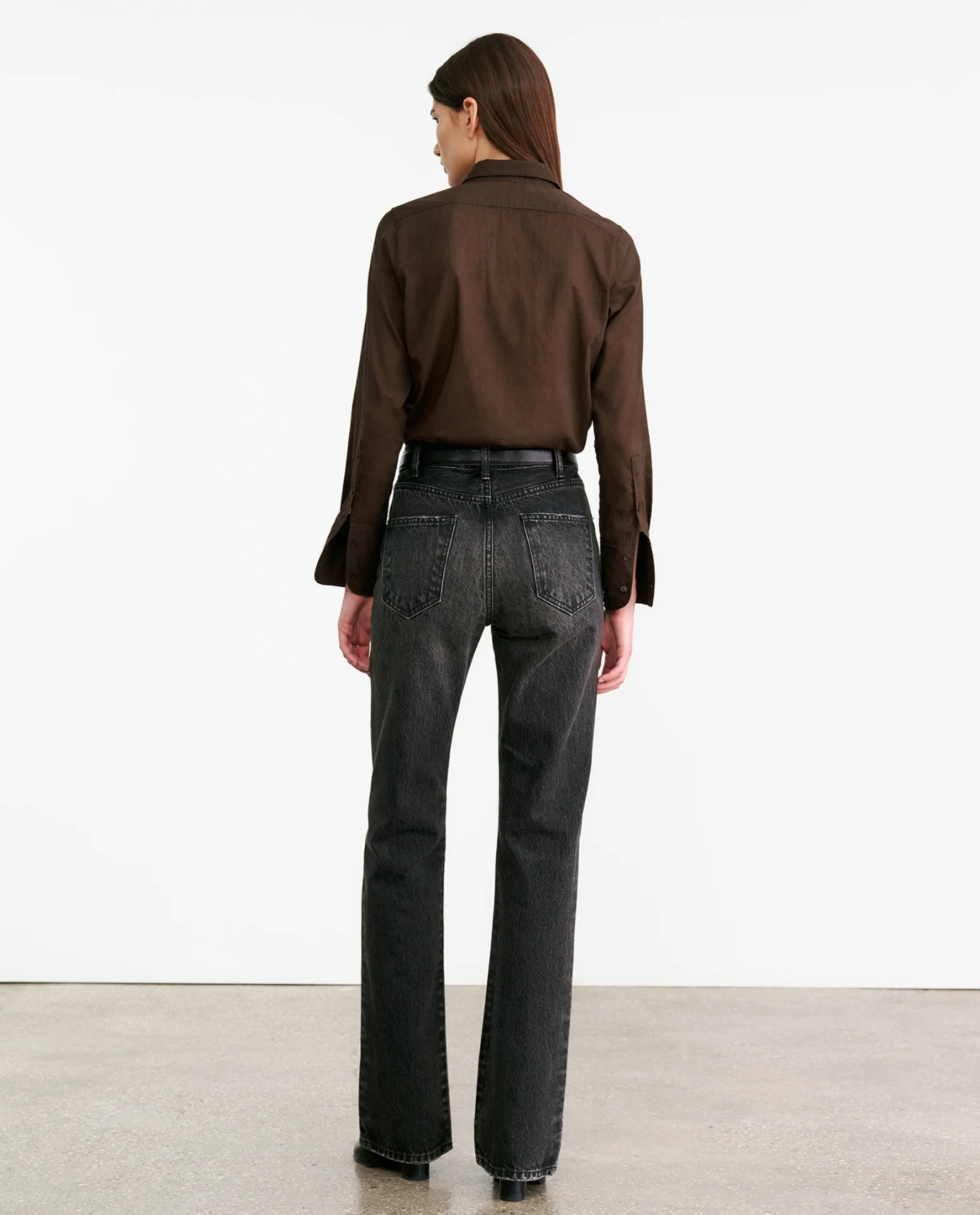 JOAN JEAN IN STONE BLACK WASH