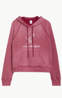 Re/Done THERMAL LINED RAGLAN HOODIE SNOOPY at Romi Boutique