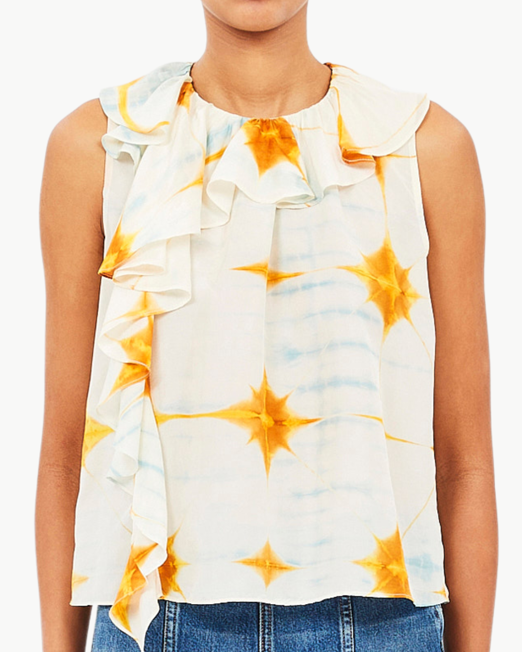 NYA SLEEVELESS TOP IN DAWN