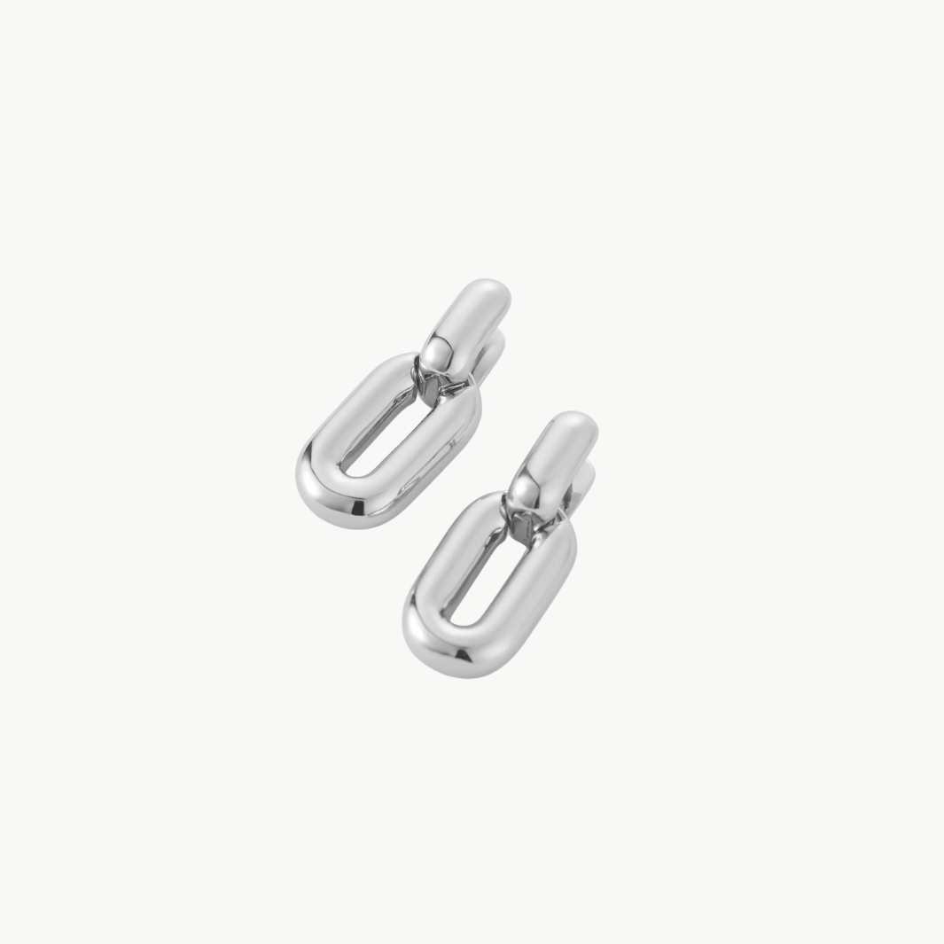 Puffy Detachable Link Earrings