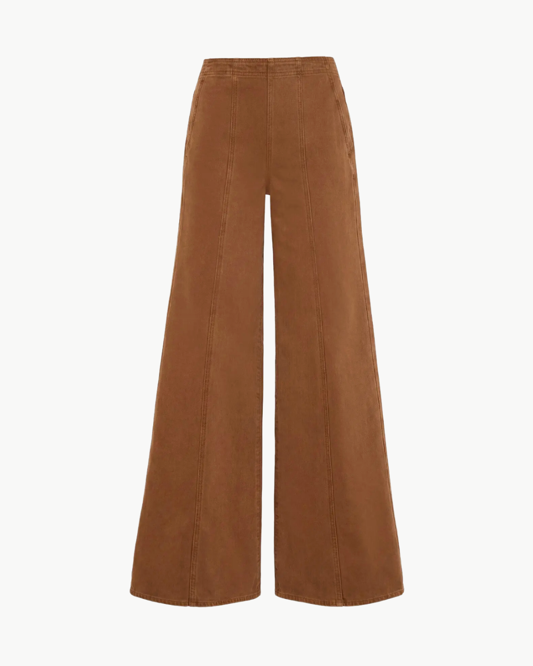 The Bianca Wide Leg Seamed Jeans