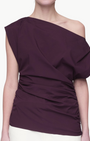 A.L.C Nara Cotton Off Shoulder Top at Romi Boutique
