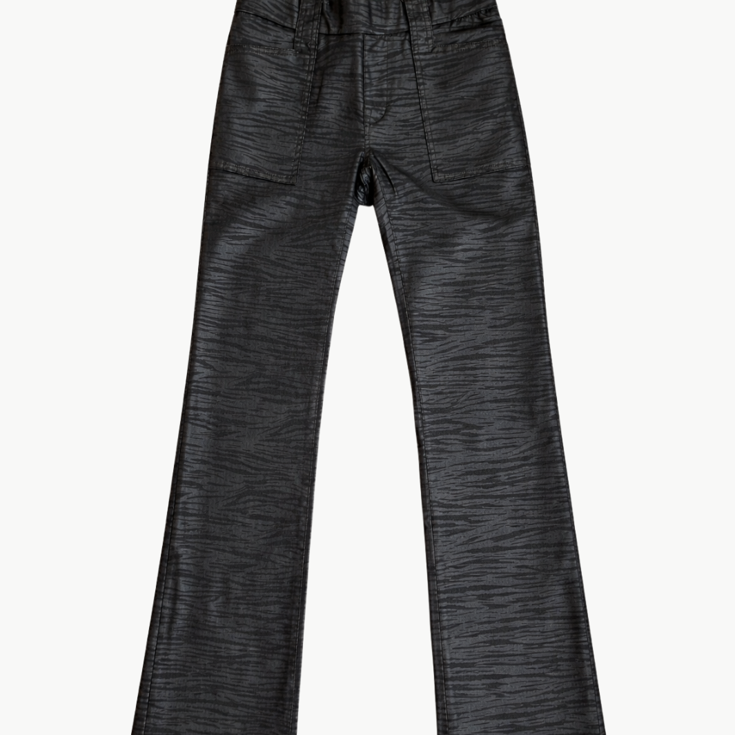 Bevy Flog Josie Zebra Pant at Romi Boutique
