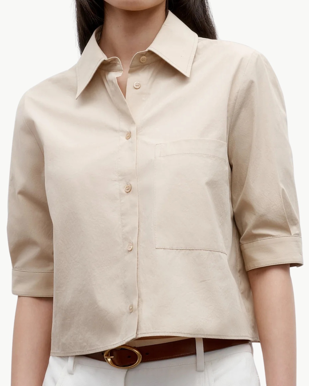 SHORT LIVED SHIRT IN SAFARI