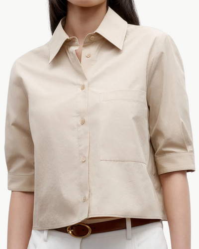 SHORT LIVED SHIRT IN SAFARI