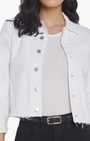 L'Agence Janelle Slim Raw Jacket at Romi Boutique