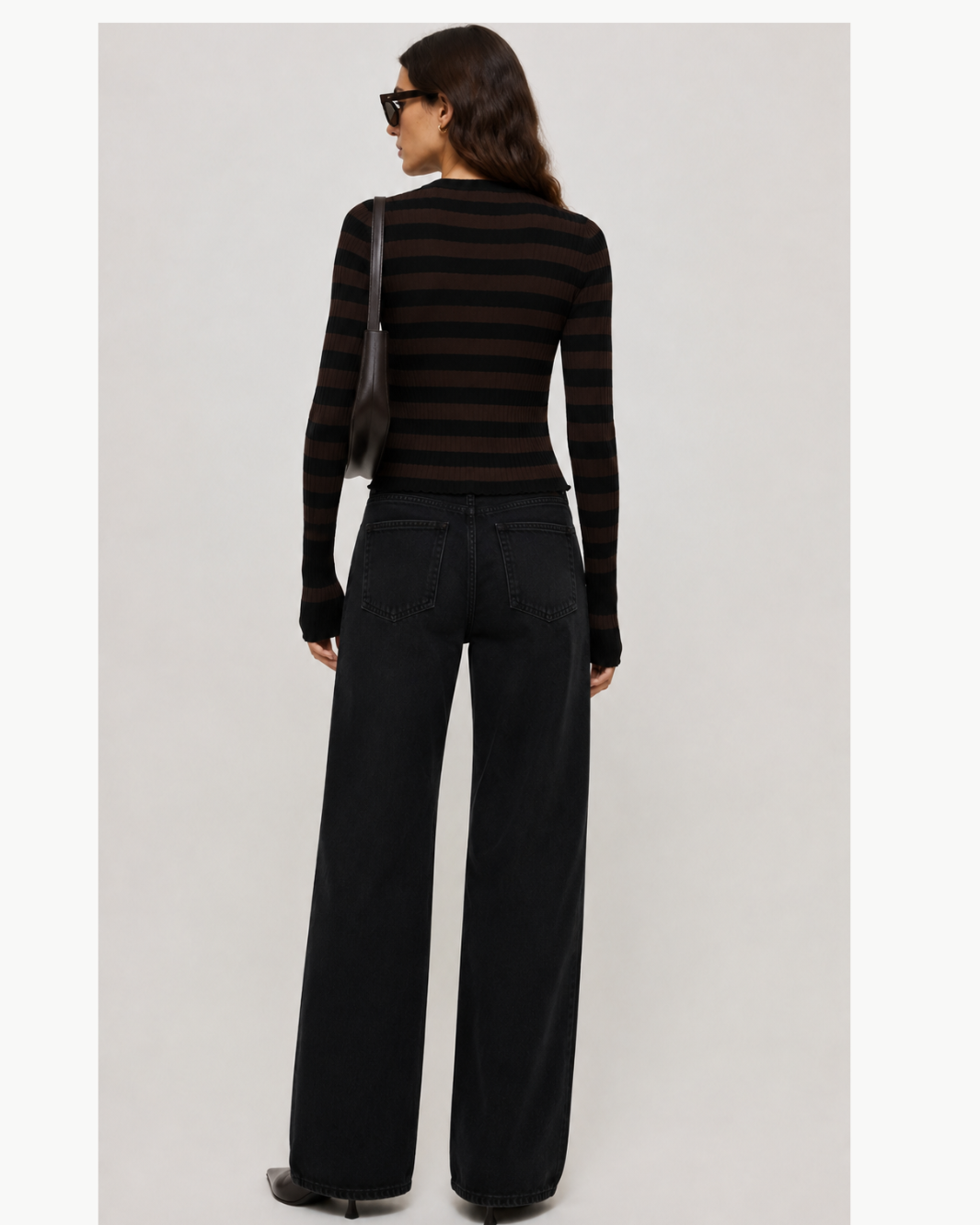 Cotton Ribbed Longsleeve Top