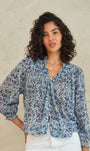 Mabe Esti Print Top at Romi Boutique
