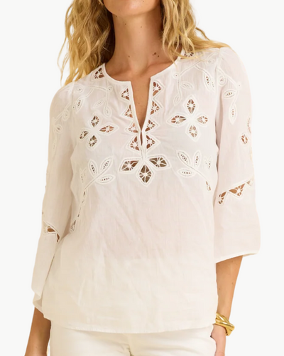 BELLA TOP IN WHITE