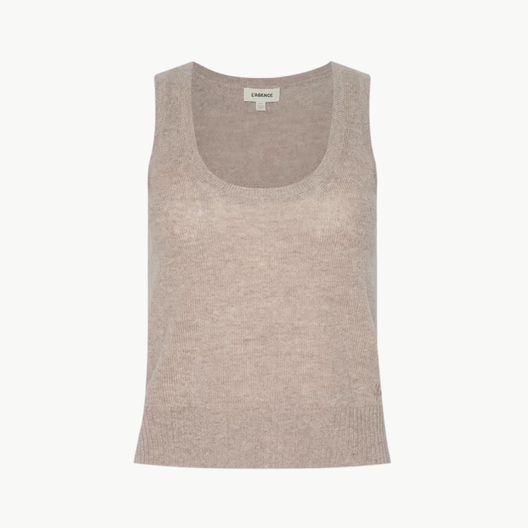 L'Agence Filou Cashmere Tank at Romi Boutique