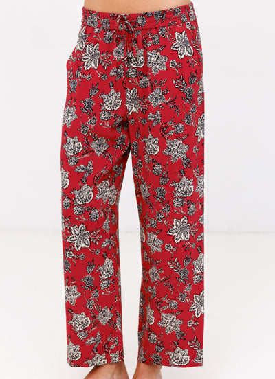 GO WIDE ANGLE PANT PRINTED IN SPLENDOR BARN