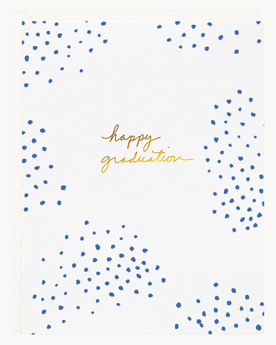 HAPPY GRADUATION DOTS GREETING CARD - Romi Boutique