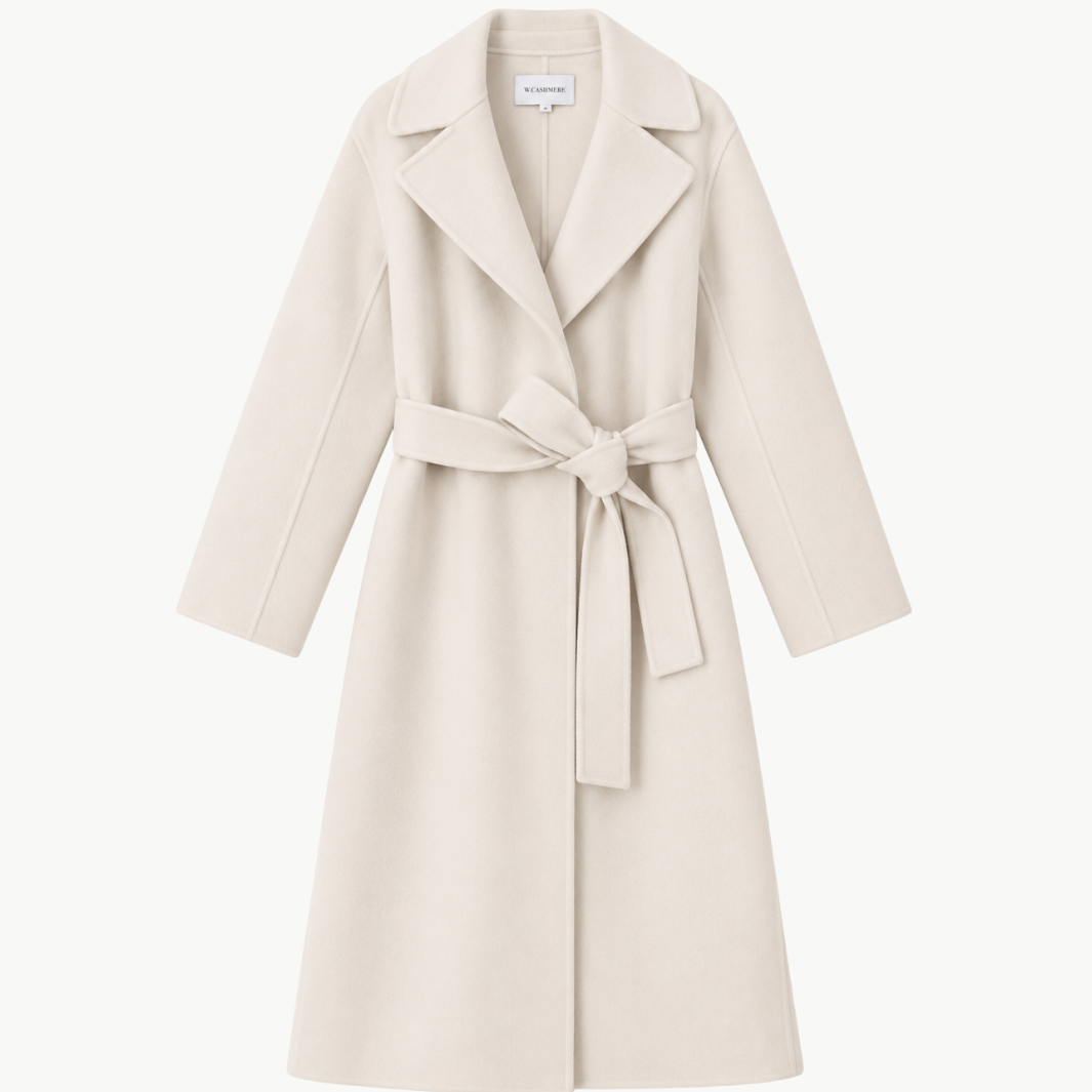 W.Cashmere Marica Robe Coat at Romi Boutique