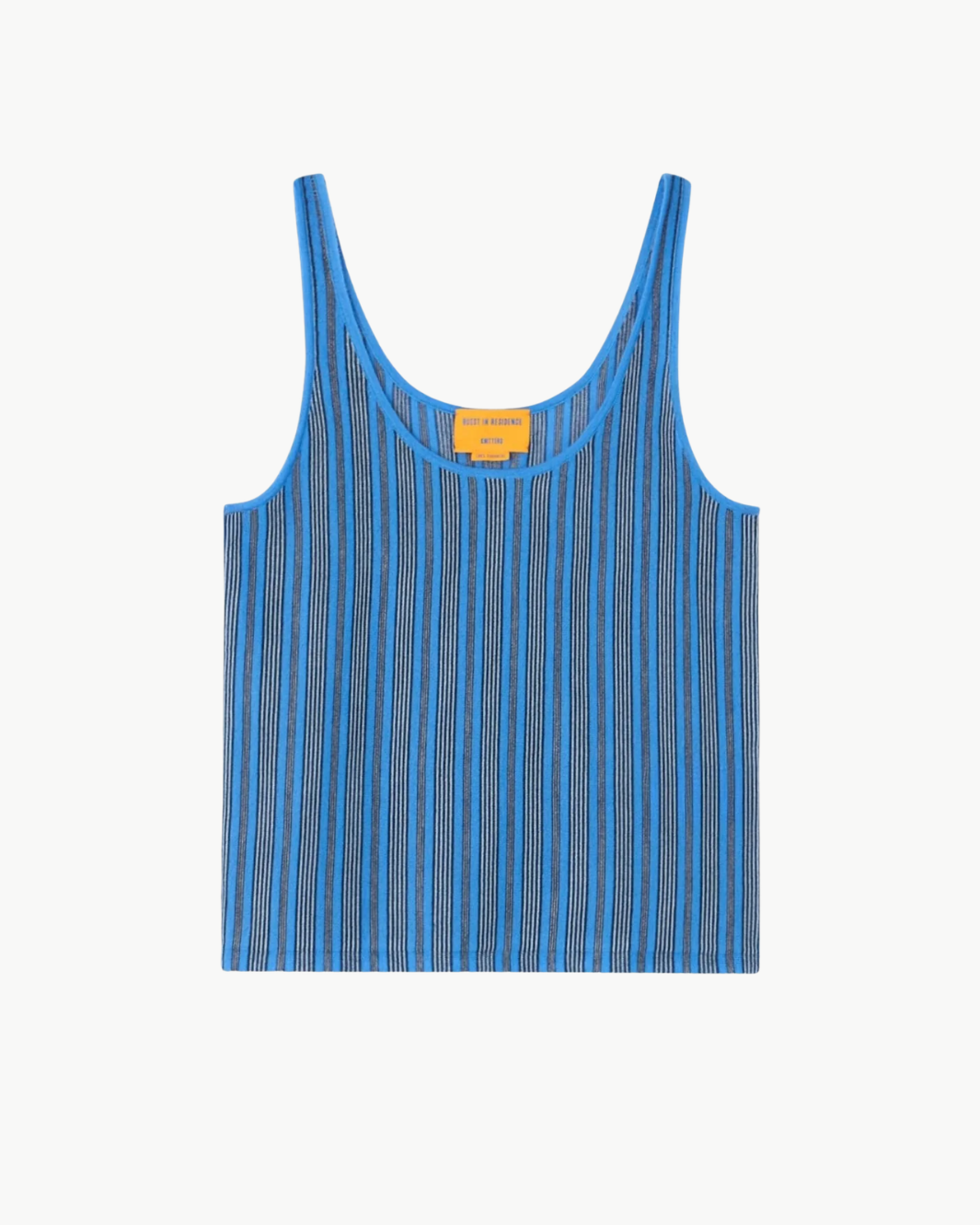 Guest In Residence FINE STRIPE TANK at Romi Boutique
