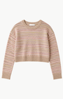 Sablyn Stevie Shrunken Crewneck Pullover at Romi Boutique