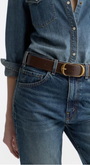 Nili Lotan Nili belt at Romi Boutique