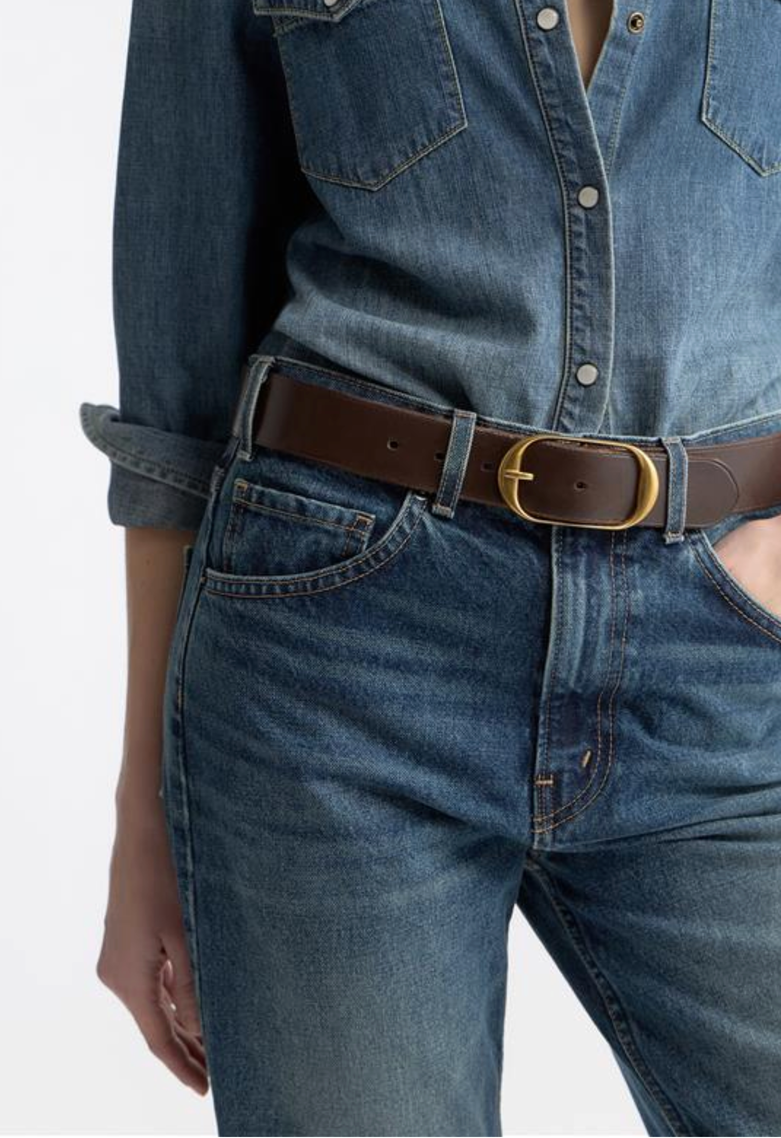 Nili Lotan Nili belt at Romi Boutique