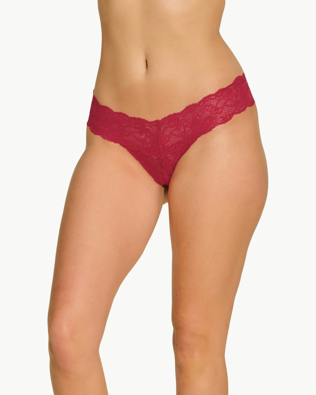 NEVER SAY NEVER CUTIE LOW RISE THONG IN FRAGOLINO by Cosabella - Romi Boutique