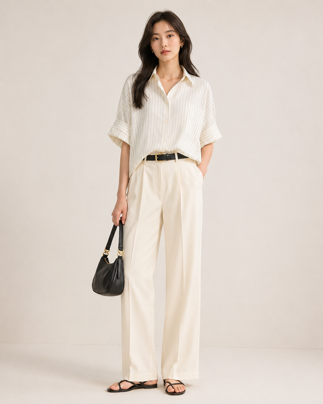 Next Ex Pencil Stripe Shirt