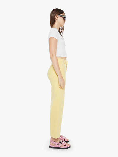THE MAVEN WIDE HEM ANKLE IN CHALK IT UP SUNSHINE