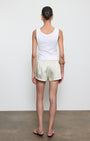 Enza Costa SUPIMA BABY RIB TANK at Romi Boutique