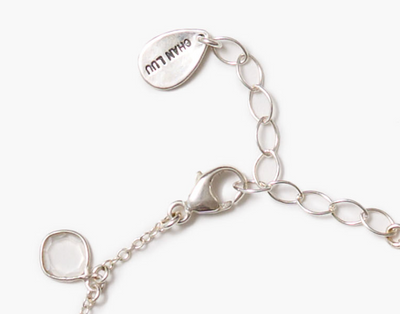 DANGLE BRACELET IN SILVER - Romi Boutique