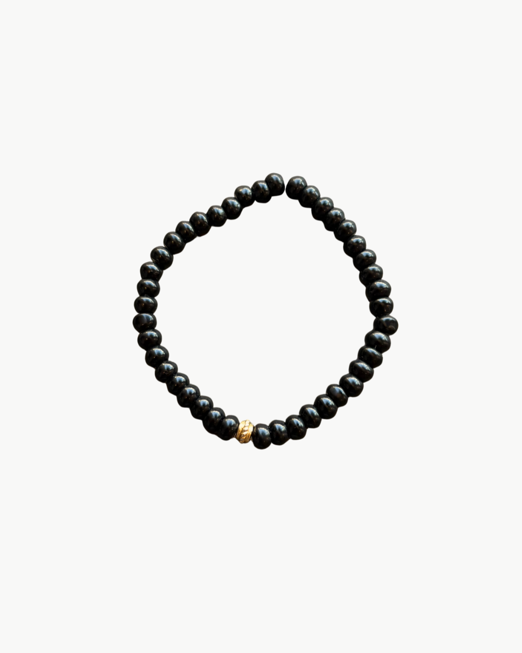 MARIT RAE CHARM BRACELET IN BLACK at Romi Boutique
