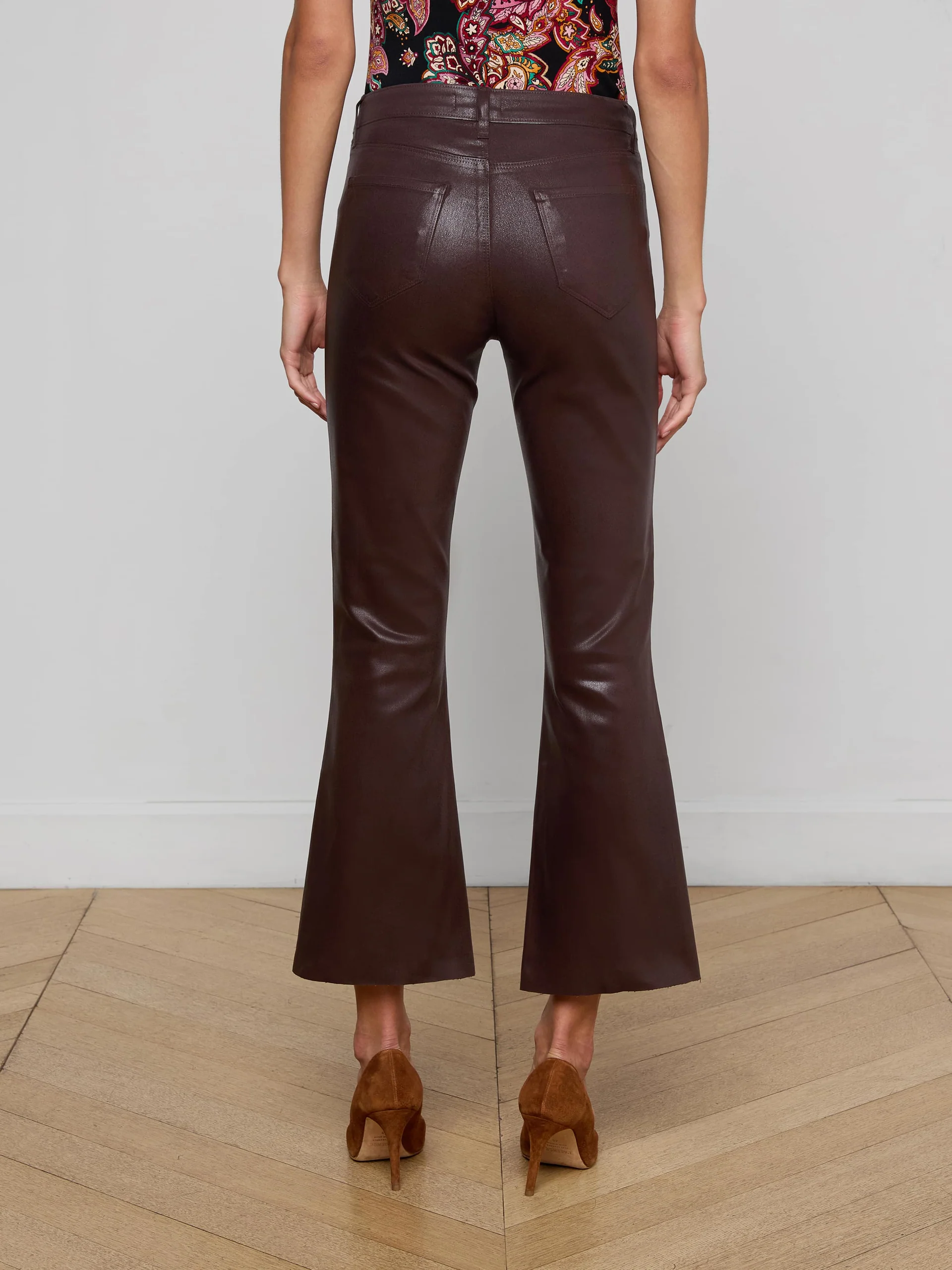 L'Agence KENDRA CROPPED FLARE at Romi Boutique