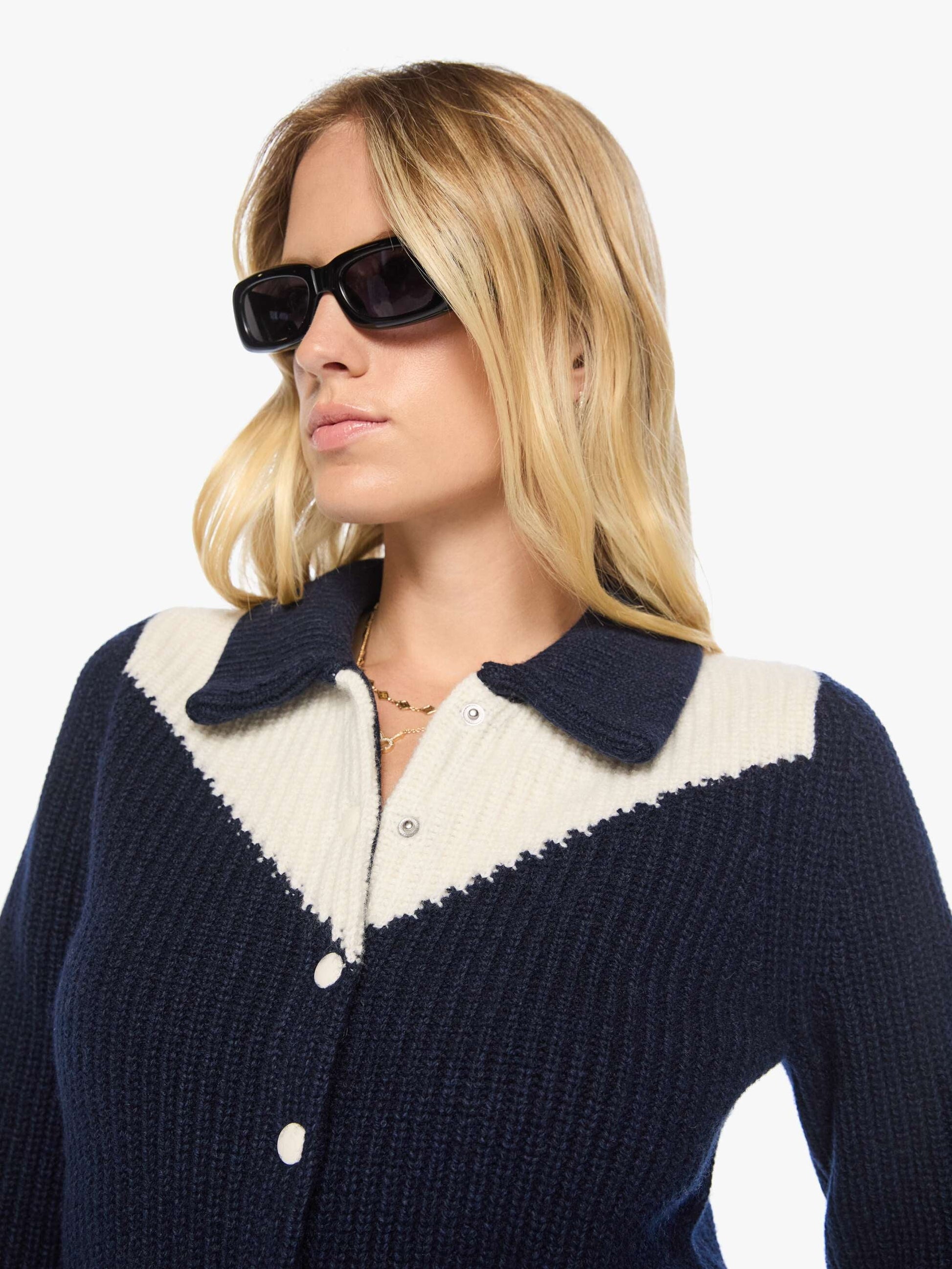 The Baby Raquette Cardigan