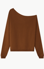 Minnie Rose CASHMERE OFF THE SHOULDER TOP at Romi Boutique